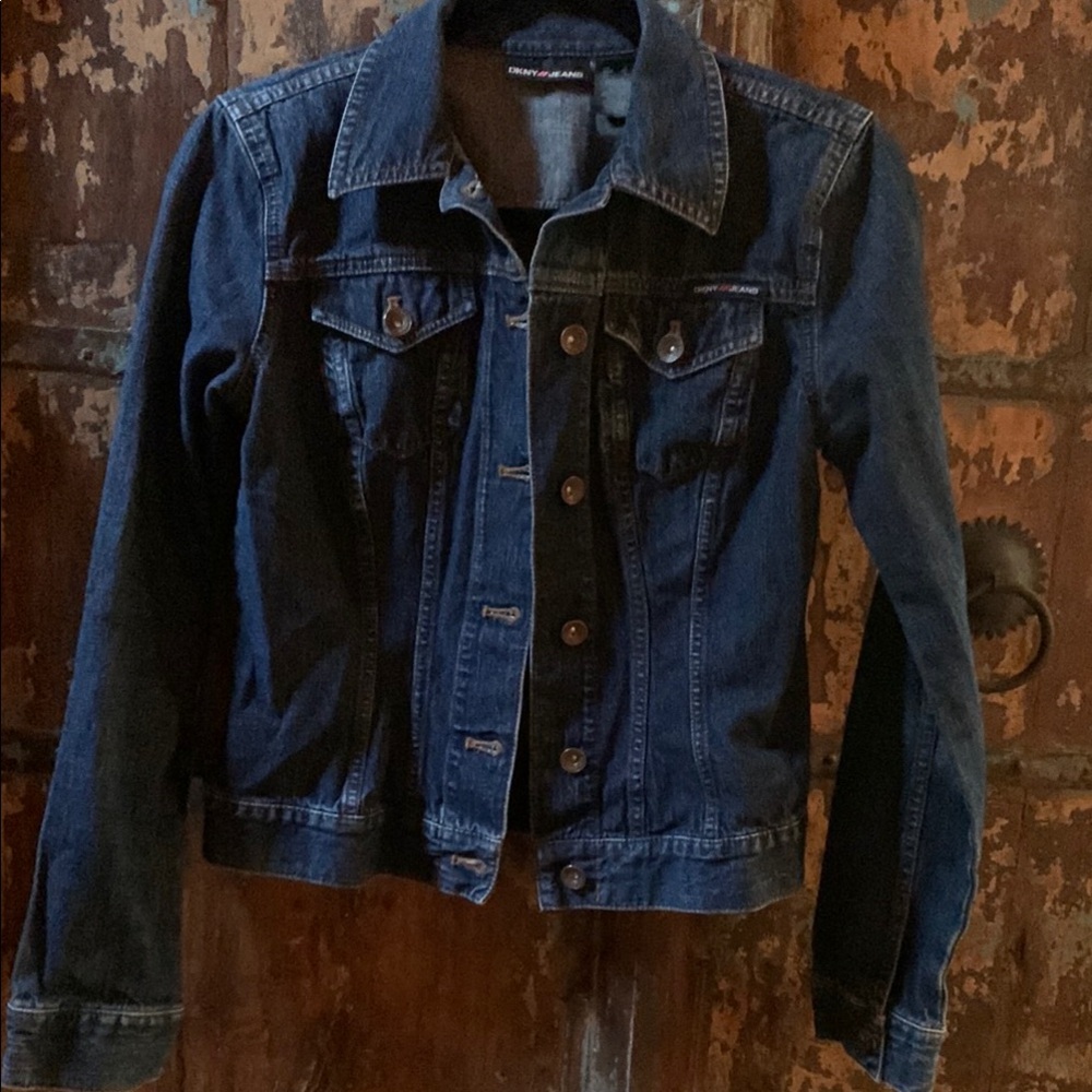 DKNY Dark Blue Jean Jacket